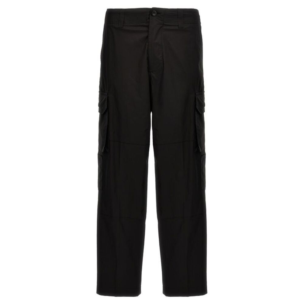 Department 5 Black Cotton Cargo Men's Pants